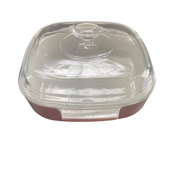 Vintage 80s Corning Ware Blue Cornflower A10B Casserole Dish w/ Pyrex Lid A12C - Picture 5 of 16